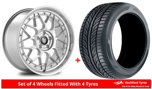 Alloy wheels tyres fox - 18",