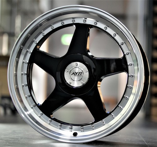 Black alloy wheels - 18",